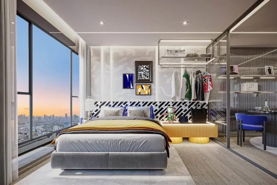 ขายดาวน์ Aspire Huai Khwang ชั้น 29 โครงการดี ทำเลน่าอยู่ สนใจเป็นเจ้าของ รีบจองเลย