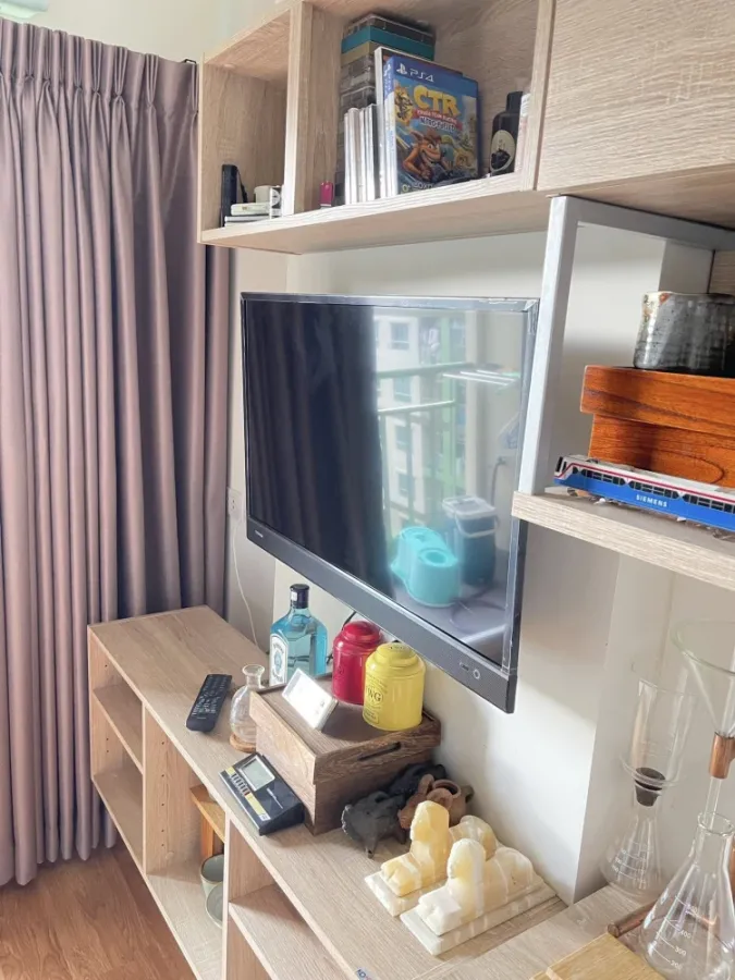 For rent: Lumpini Ville Pranangklao-Riverview, a lovely room with fully furnished and a washing machine included at a great price. Reserve now!