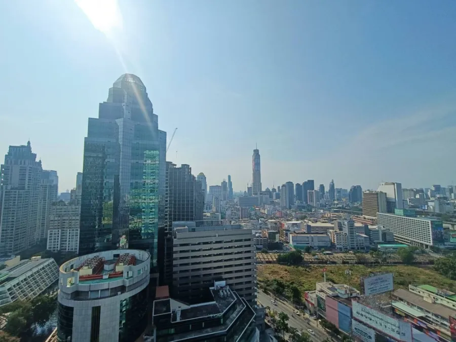 For rent, Wittayu Complex, 26th floor, city center, beautiful view, fully furnished, ready to move in, don't miss it
