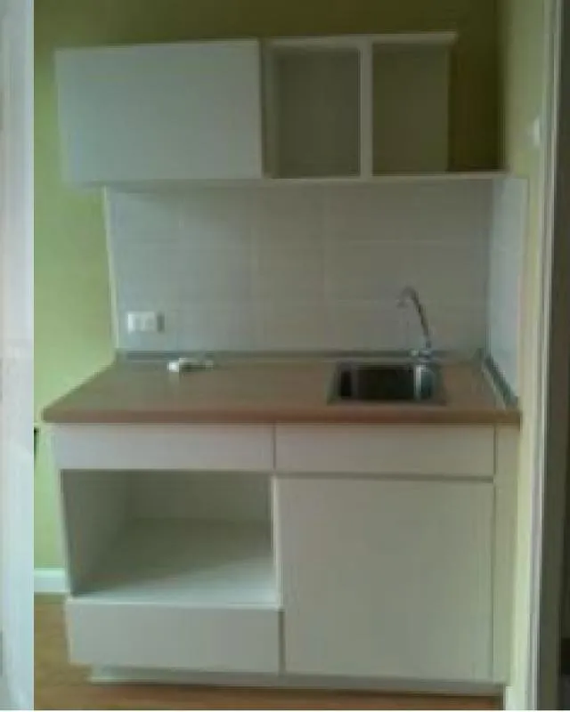 Urgent sale, Lumpini Ville Chaengwatthana Pakkret, 21st floor, corner room, fully furnished.