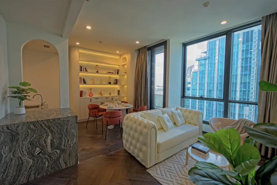 ขาย/ให้เช่า The ESSE Sukhumvit 36 ห้องพร้อมอยู่ บิ้วอินภายในอย่างดี จองเลยด่วนๆ