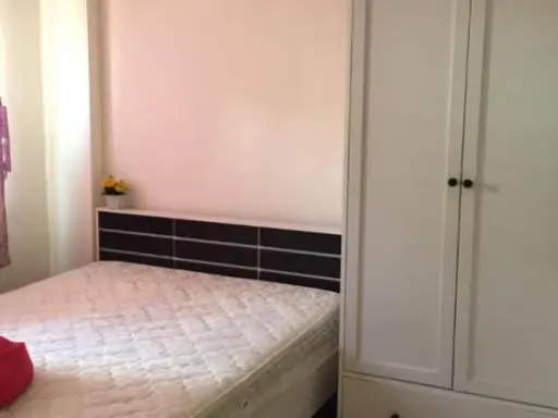 Condo for rent, Lumpini Town, Rattanathibet, friendly price, get a room like this, very worthwhile. If interested, move quickly.