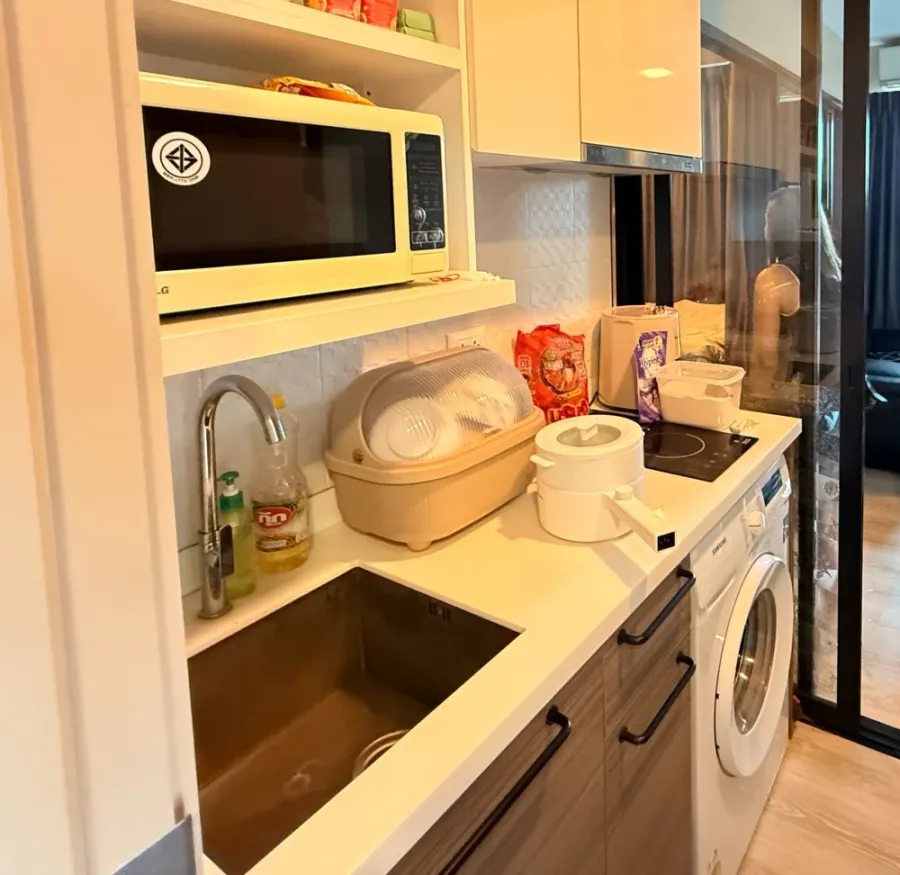 ขาย Condo lette Midst ห้องชั้นสูงพร้อมอยู่ เฟอร์พร้อม จองเลย