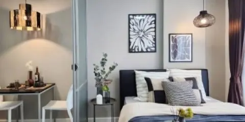 ขาย D Condo สุขุมวิท 109 ชั้น 6 ห้องกั้นเป็นสัดส่วน ตกแต่งดูดีมีสไตล์สุดๆ น่าอยู่มาก จองก่อนได้ก่อน