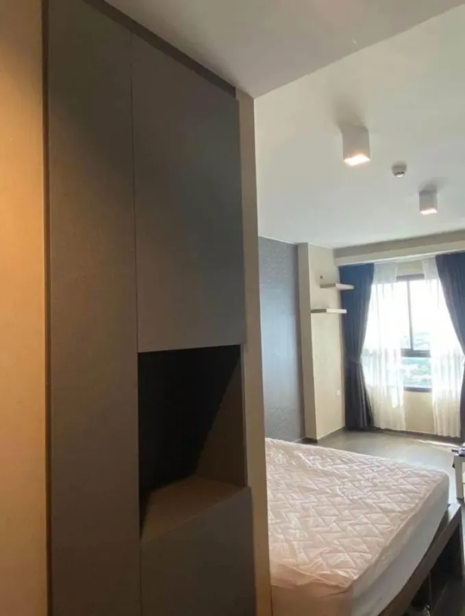 For sale: Ideo Sukhumvit 93, 23rd floor, very high, studio room, excellent city view. You can't miss this opportunity to reserve.