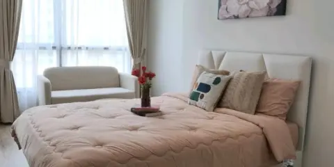 ให้เช่า The Rich Rama 9-Srinakarin ชั้น 14 ห้องสวย แต่งครบ น่าอยู่ จองเลย