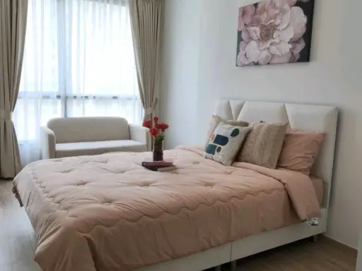 ให้เช่า The Rich Rama 9-Srinakarin ชั้น 14 ห้องสวย แต่งครบ น่าอยู่ จองเลย images