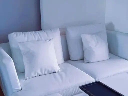 For rent, Urbano Absolute Sathorn-Taksin, simple room decorated, white tone, separate kitchen, no smoke smell, ready to move in images