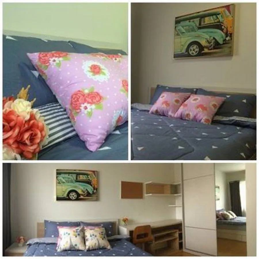 For rent!! My Condo Sukhumvit 81, 8th floor, new room, very spacious, very beautiful, don't miss it!!