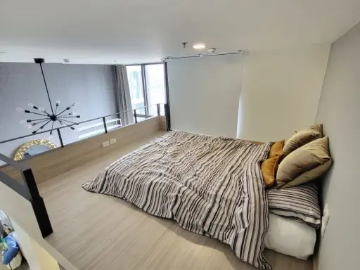 ให้เช่า Chewathai Residence Asoke ห้อง Duplex เฟอร์นิเจอร์+เครื่องใช้ไฟฟ้าครบ วิวเมือง สนใจรีบจอง images