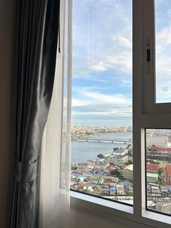 ให้เช่า IDEO charan 70 riverview 1 ห้องนอน 1 ห้องน้ำ พร้อมอยู่ทันที หิ้วกระเป๋ามาได้เลยจ้า