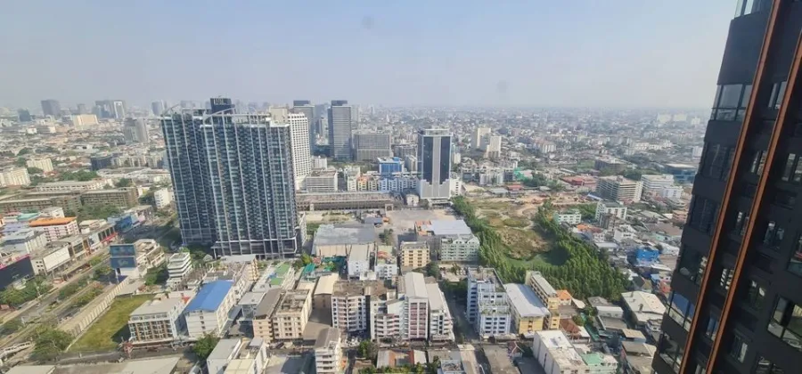For rent condo XT Huaikhwang ห้องแต่งครบพร้อมอยู่ ชั้น 25 ได้วิวสวย ราคาไม่แรง จองด่วนๆ