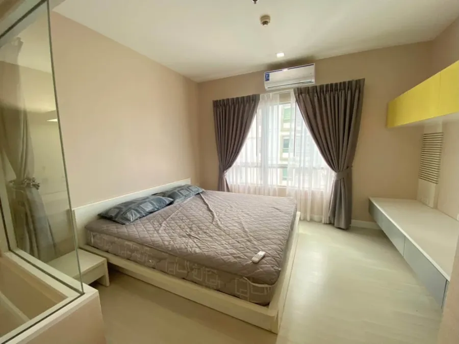 ให้เช่า The Room Rathcada-Ladprao ห้องมุมทิศเหนือให้ความเป็นส่วนตัว ในทำเลดี พื้นที่ใช้สอยเยอะ ห้ามพลาด