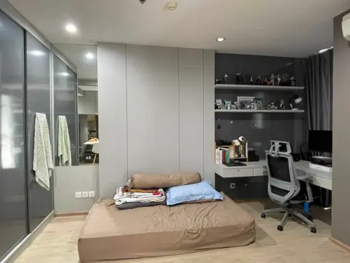 ให้เช่า Ideo Q Chula–Samyan 1 ห้องนอน เฟอร์นิเจอร์และเครื่องใช้ไฟฟ้าครบครัน จองด่วน