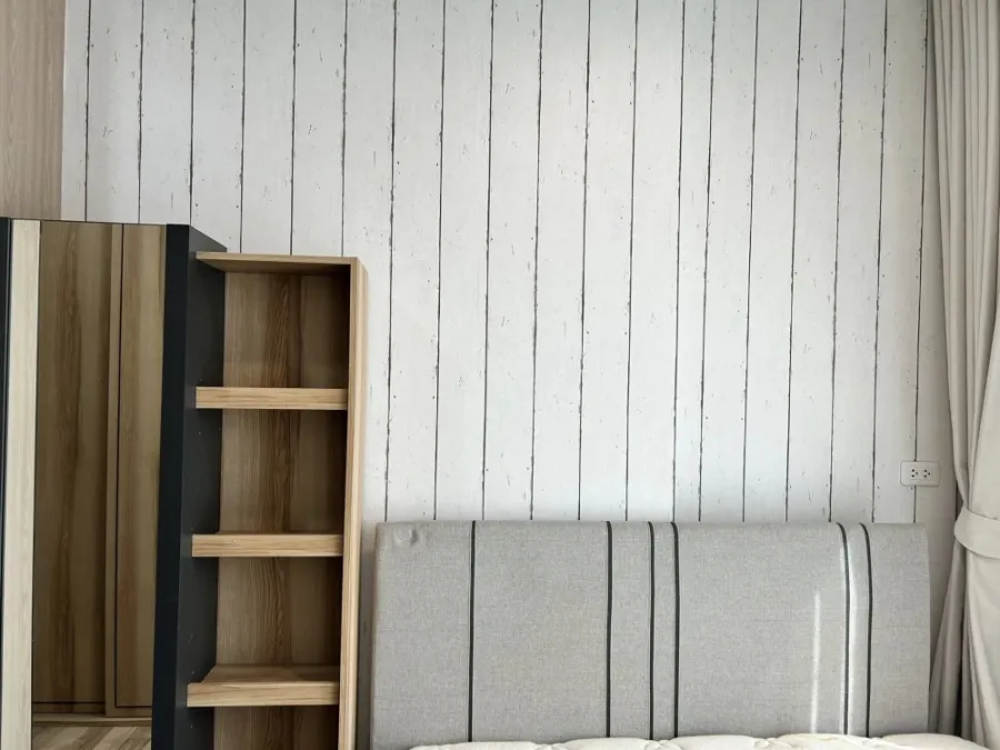 For sale: Niche Mono Sukhumvit-Bearing, 1 bedroom, 1 bathroom, beautifully wallpapered, fully furnished, reserve now!