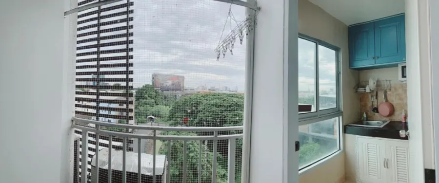 For sale, for rent, Regent Home 6 Condo, Prachachuen, corner room, newly decorated room, fully equipped kitchen