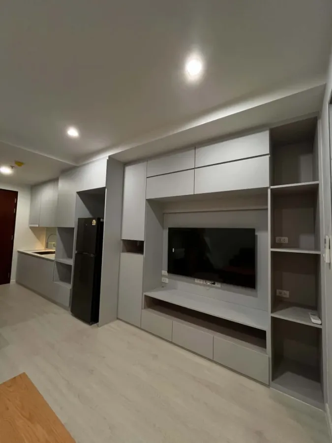 Condo for rent, Abstracts Phaholyothin Park, newly renovated room Fully built-in furniture, don't miss out.