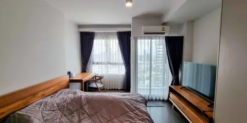 ให้เช่า คอนโด ไอดีโอ สุขุมวิท 93 ชั้นสูง ห้องตกแต่งสวยมาก เฟอร์นิเจอร์ไม้สักทั้งห้อง คุณไม่ควรพลาด