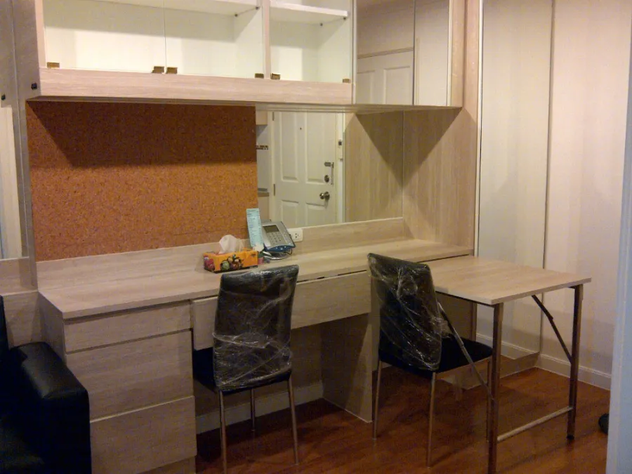 Condo for rent, Lumpini Place Ratchayothin, 11th floor, unblocked view, spacious and comfortable room. Plus the most impressive price