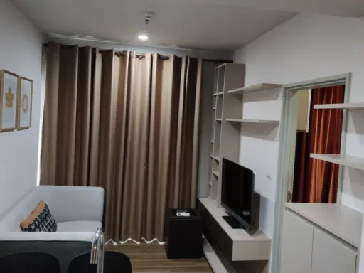 For rent!! Onyx Phaholyothin Condo, 15th floor, corner room, beautiful room, fully furnished, ready to move in, don't miss out!!