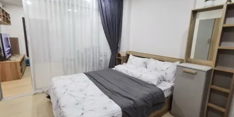 ให้เช่า คอนโด Supalai Veranda Sukhumvit 117 ห้องกั้นเป็นส่วนตัว เฟอร์ครบชุด พร้อมอยู่ จองเลย