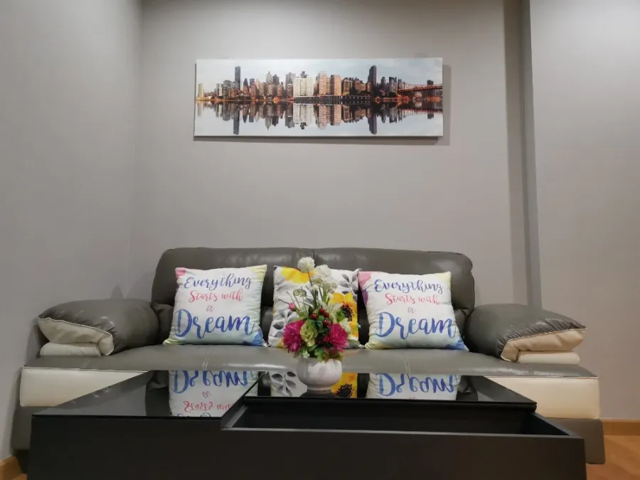 For rent: The President Phetkasem-Bang Khae, 15th floor, fully furnished, book now, don't wait.
