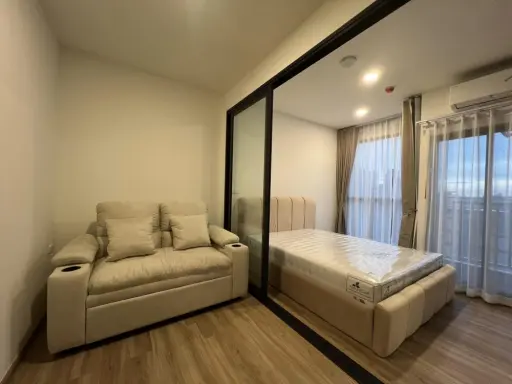 Condo for rent: The Stage Mindscape Ratchada-Huai Khwang, 8th floor, city view, facing north, no afternoon sun, reserve now images