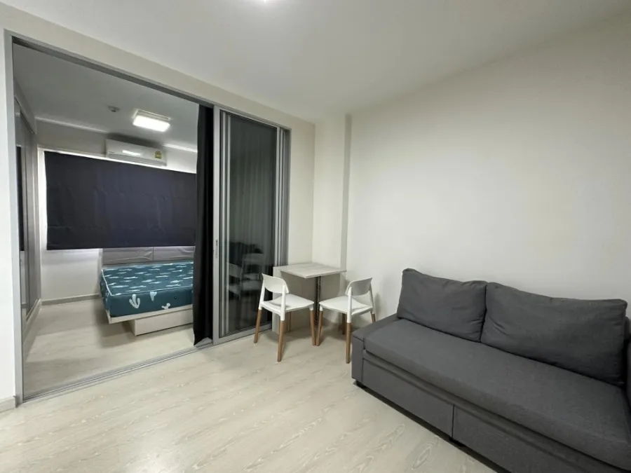 Condo for rent, Niche ID Serithai-Wongwaen Partition room, 8th floor, top floor, complete in one place, book now