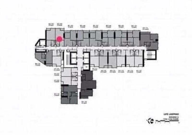 Sale down payment Life Ladprao, this condo is in a great location. The price is very good. Building A 29 sq m. If you miss it, you will be very disappointed.