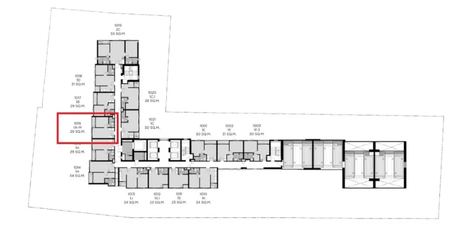Down payment for sale, Quintara My'den Pho Nimit, 16th floor, city view, good project, worth living in, reserve now!