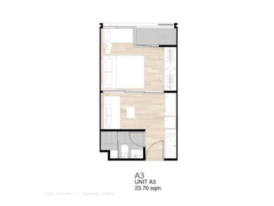 For rent!! Modiz Station Condo (Phahonyothin Road), 5th floor, beautiful room, fully furnished, book now ??? !!