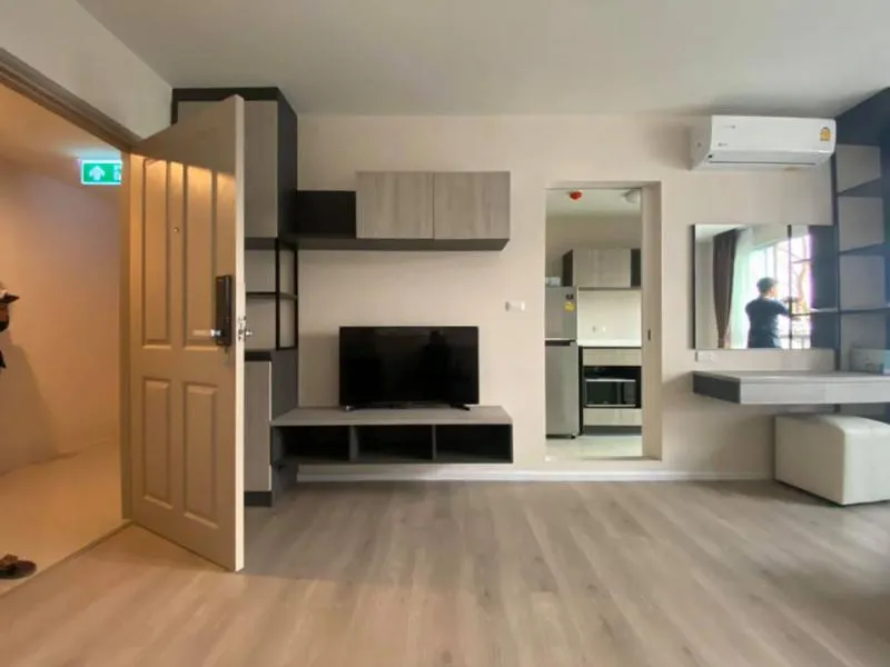 ให้เช่า Dcondo dome รังสิต 1 ห้องสตูสวยๆ บนพื้นที่ 30.1 ตรม. มีอำนวยความสะดวกครบครันพร้อมเข้าอยู่จ้า