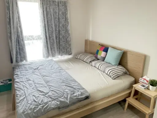 For rent: Plum Condo Central Station, high floor, ready to move in, fully furnished, reserve now, this price is hard to find+++