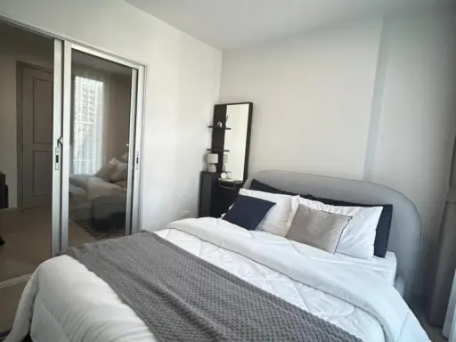 For rent: The Parkland Phetkasem 56, 21st floor, swimming pool view, beautiful room, fully furnished, book now, don't miss out. images