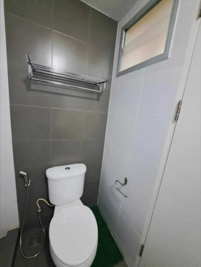 For rent Condo U Hua Mak Station, spacious room, good wallpaper, great price, must hurry to reserve.