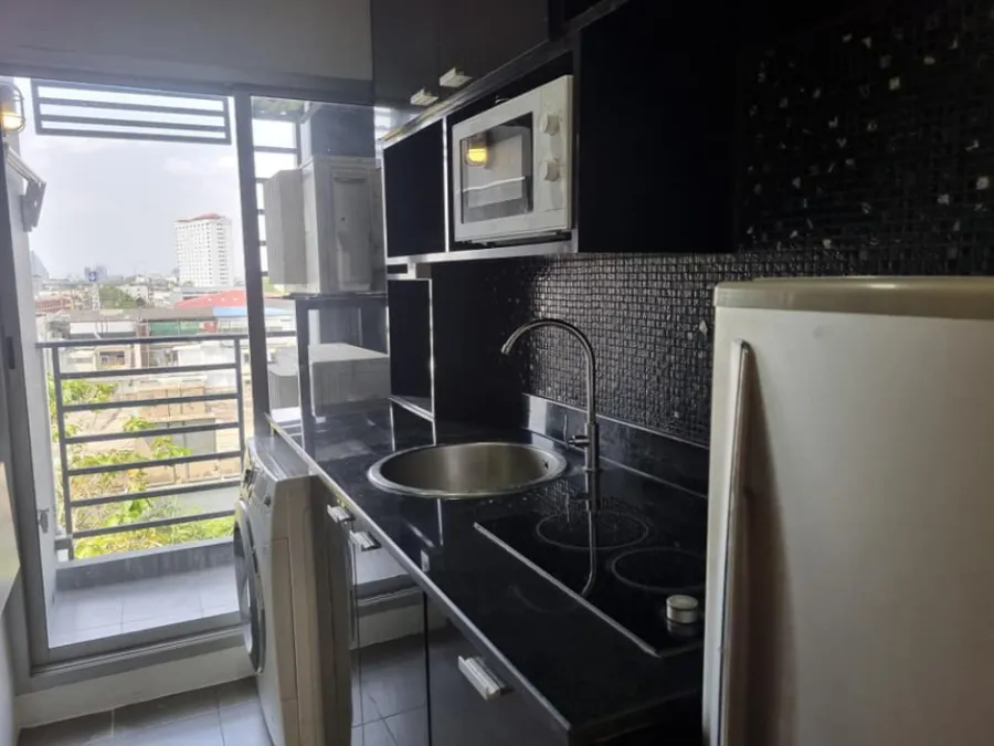 Condo for rent, the tree Bang Pho Station, 2 bedrooms, 2 bathrooms, great city view, can't miss it.