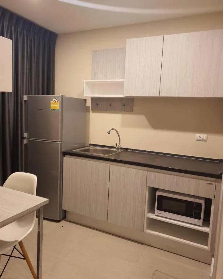 For rent!! Condo The Cube Nawamin-Ramintra, 6th floor, pool view, fully furnished, ready to move in, don't miss it!!
