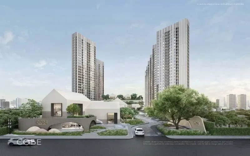ขายดาวน์ COBE Ratchada Rama 9 ห้องน่าอยู่ ชั้น 14 ทำเลดี มาพร้อมส่วนกลางสุดปัง จองเลย