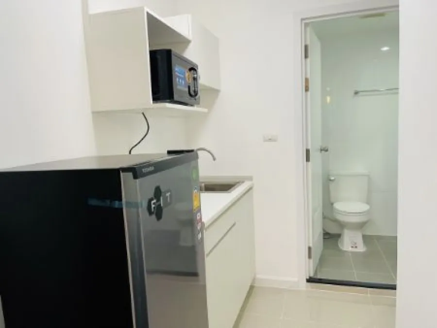 For rent!! Icondo Salaya Phase 2, 2nd floor, Building D, garden view, fully furnished, ready to move in, don't miss it!!
