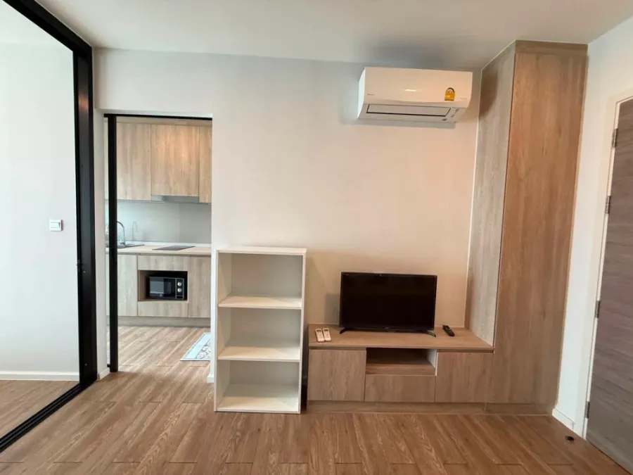 ให้เช่าคอนโด Modiz Sukhumvit 50 ห้องพร้อมอยู่ เฟอร์ เครื่องใช้ไฟฟ้าครบครัน ลากกระเป๋าเข้าอยู่ได้เลย