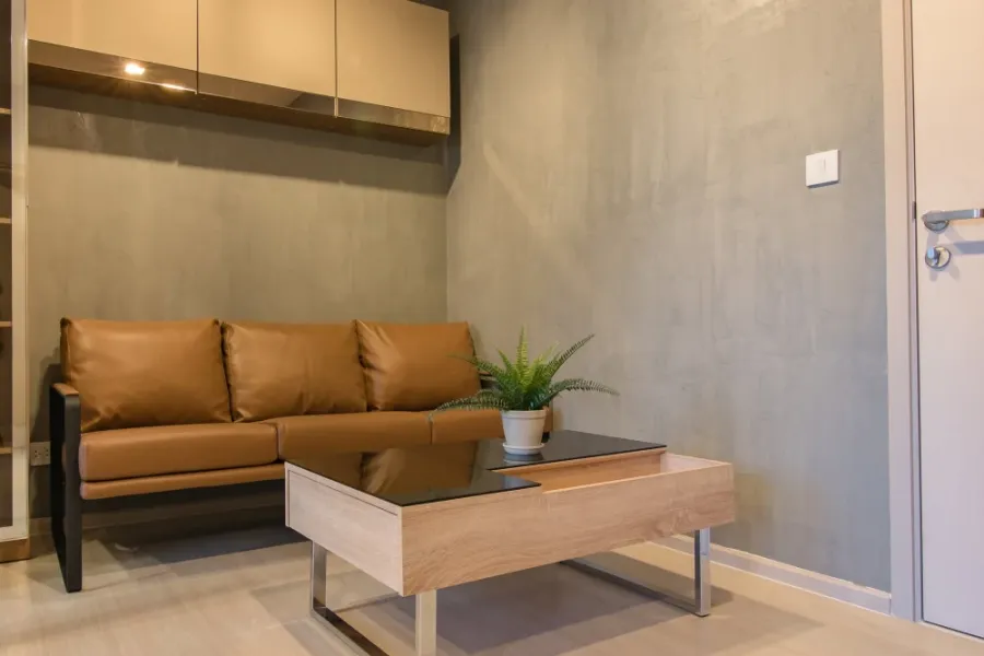 Selling LIFE Sukhumvit 48, fully furnished with built-in furniture throughout, Loft style decoration, and complete set of appliances. Book now!