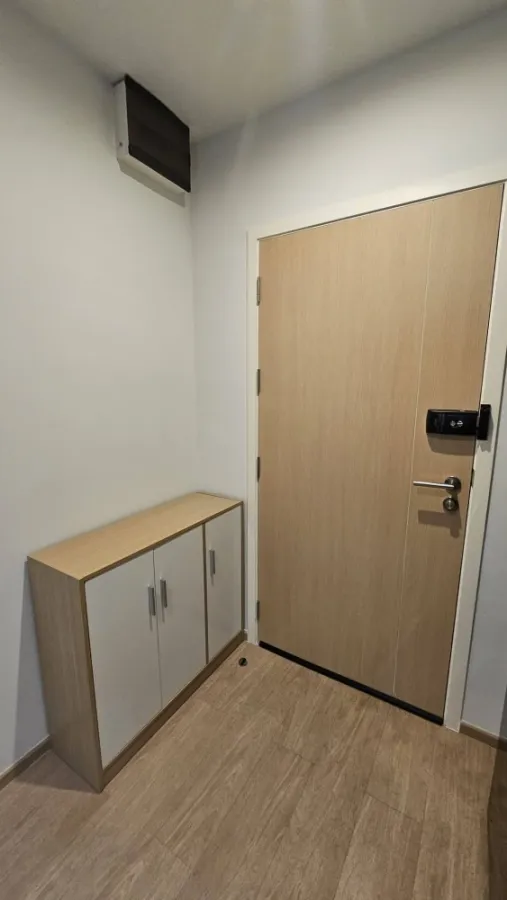 For rent: The Matt Sathorn-Thapra 2. Very spacious balcony. Fully furnished with appliances. Just bring your belongings and move in.