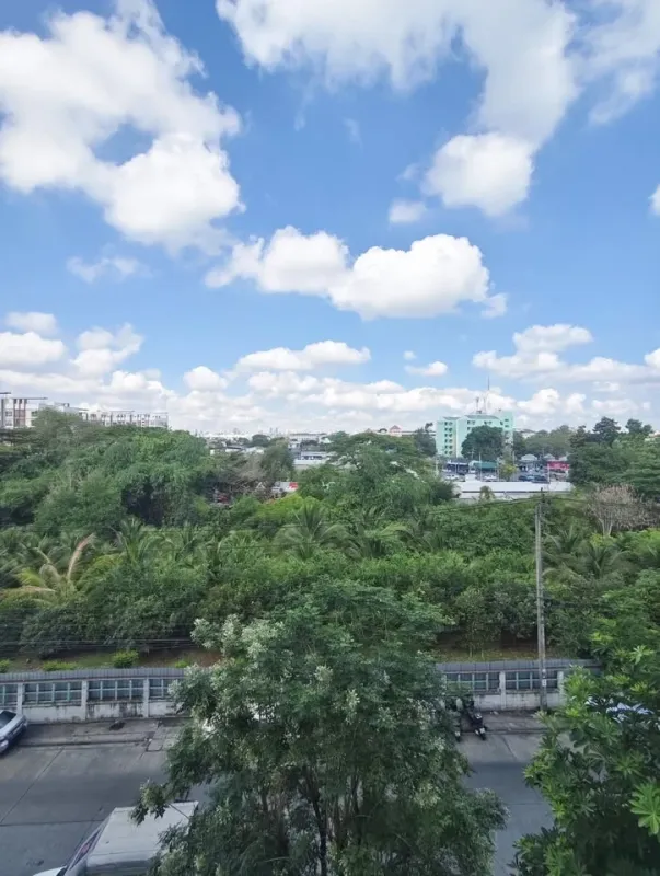 ขาย ให้เช่า ลุมพินีเซ็นเตอร์ นวมินทร์ (แฮปปี้แลนด์ เฟส 5) ชั้น 5 ใกล้ลิฟท์ ทางหนีไฟ วิวสวนสีเขียวสบายตา รีบจองเลยจ้า