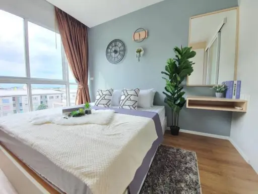Perfect!! ให้เช่า Happy Condo Ladprao 101 ห้องสวยมาก แต่งสีสันน่ารัก ทุกอย่างครบ ห้องเดียวคุ้มสุดๆ! images