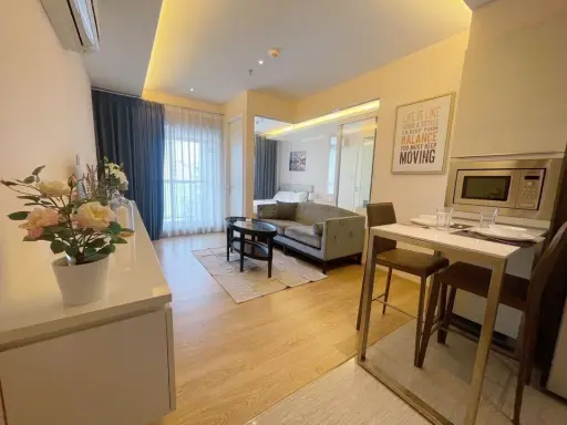 For sale/rent: H Sukhumvit 43, 22nd floor, good view, spacious room, plenty of usable space, beautifully decorated room, hurry and book now.