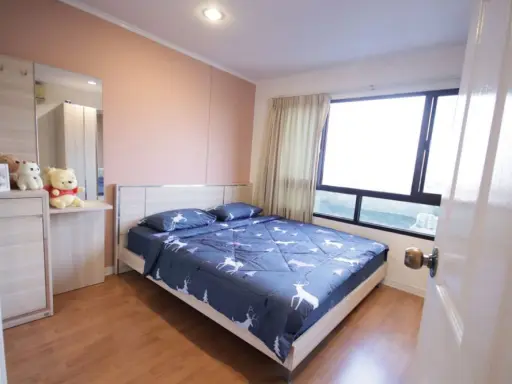 Condo for rent, Lumpini Ville Sukhumvit 77, fully furnished, good location, near the BTS, convenient transportation, don't miss !!