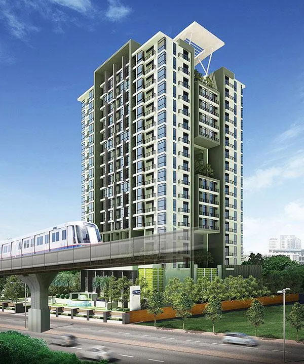 ให้เช่า Bangkok horizon p48 ห้องตกแต่งสไตล์มินิมอล ห้องสว่าง ขาวคลีนๆ พร้อมเข้าอยู่