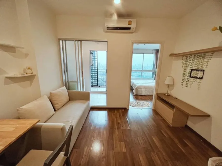 Sell, rent, U Delight Ratchavipha, 16th floor, garden view, no building block, beautiful room, decorated in minimal style, hurry up and reserve it.