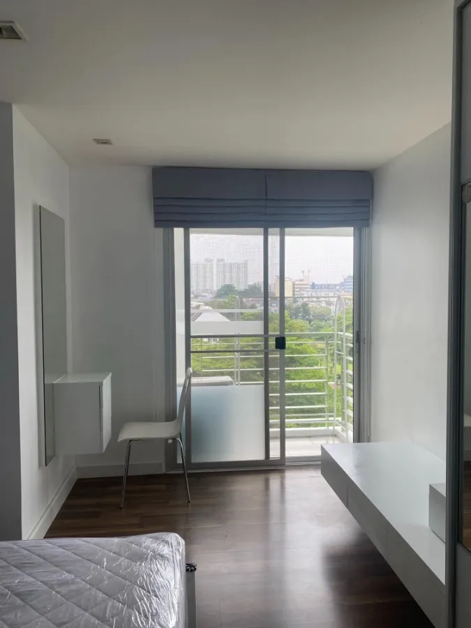 Condo for rent, The Room Sukhumvit 79, 6th floor, 2 bedrooms, very spacious room fully furnished You can just come in.