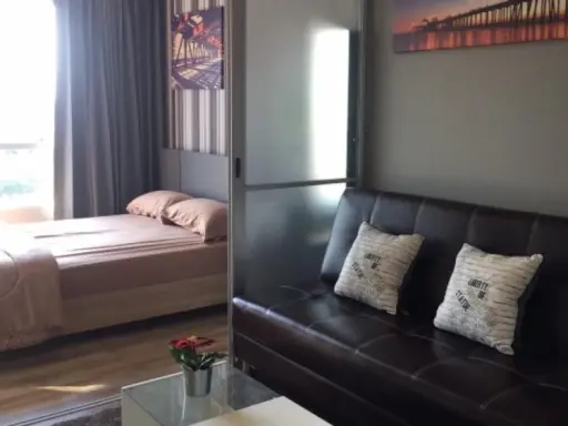 For rent: D Condo On Nut - Rama 9, 5th floor, fully furnished, book now, hurry!